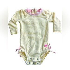 Ruffle Butts Seersucker Baby Swimsuit 💞